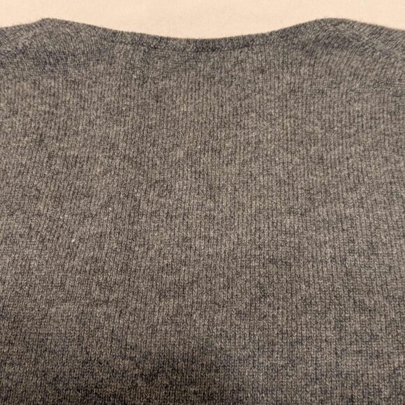 Celeste Cashmere Sweater Womens Small V Neck Pullover Gray Top - Picture 8 of 10
